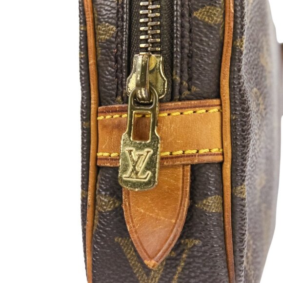 LOUIS VUITTON Brown Monogram Pochette Mini Bag - Picture 13 of 16